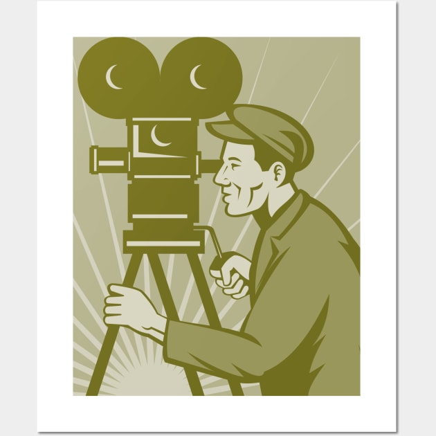 Filmmaker Wall Art by Fanek